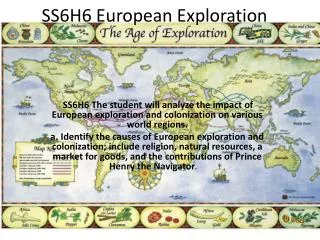 SS6H6 European Exploration