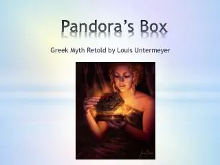 Pandora’s Box