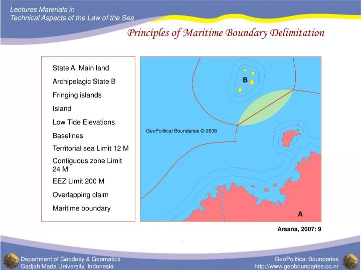 principles of maritime boundary delimitation