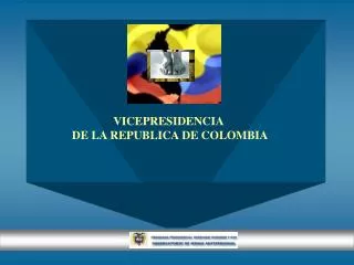 VICEPRESIDENCIA DE LA REPUBLICA DE COLOMBIA