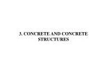 3. CONCRETE AND CONCRETE STRUCTURES