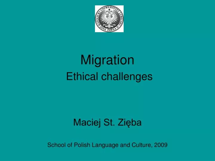 migration ethical challenges