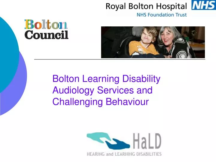 bolton learning disability audiology services and challenging behaviour