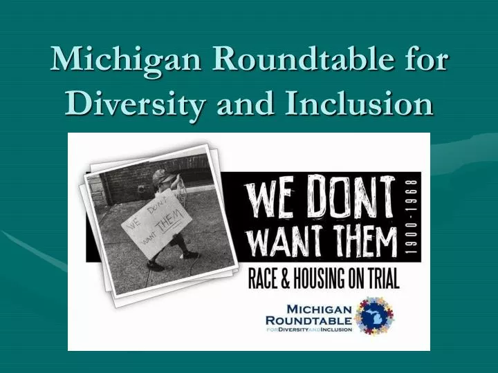 michigan roundtable for diversity and inclusion