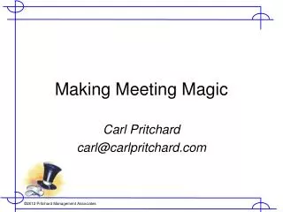 Making Meeting Magic