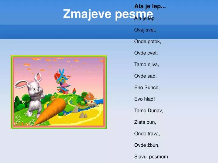 zmajeve pesme