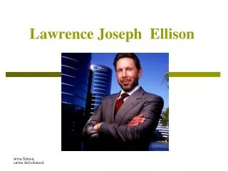 Lawrence Joseph Ellison