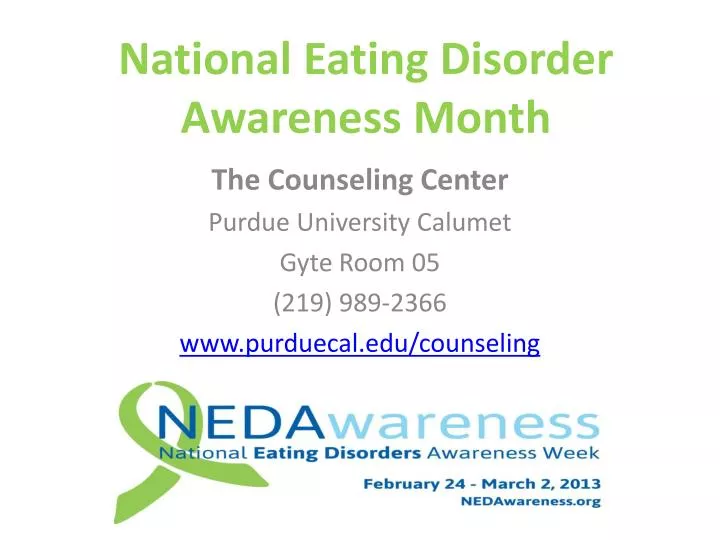 national eating disorder awareness month