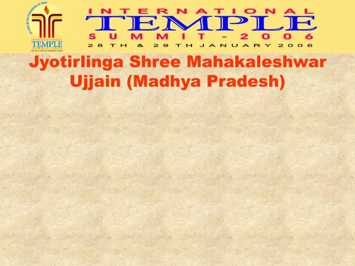 jyotirlinga shree mahakaleshwar ujjain madhya pradesh
