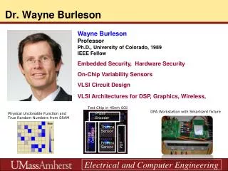 Dr. Wayne Burleson