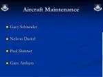 Aircraft Maintenance - slide 1