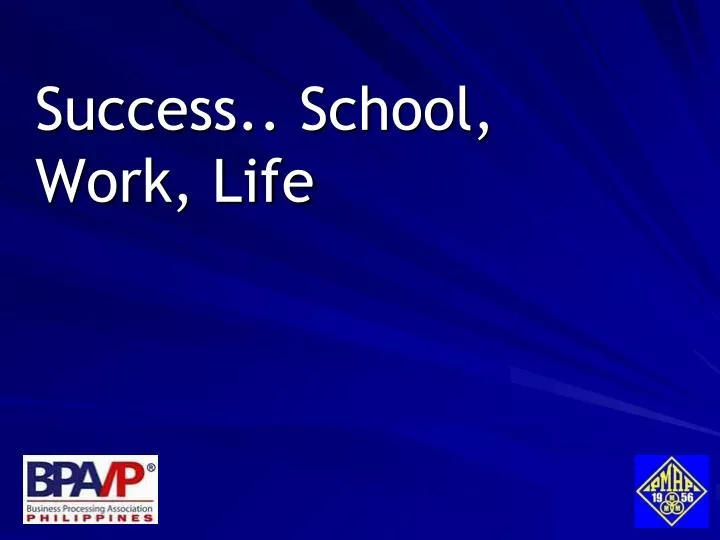 success school work life