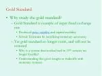 Gold Standard - slide 1