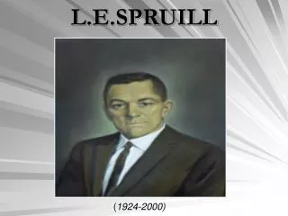 L.E.SPRUILL