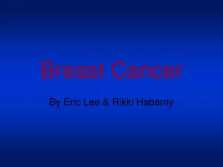 Breast Cancer