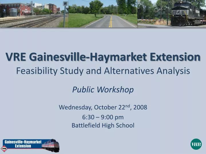 vre gainesville haymarket extension