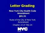Letter Grading - slide 1