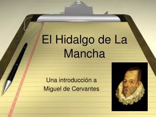 El Hidalgo de La Mancha