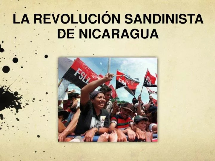 la revoluci n sandinista de nicaragua