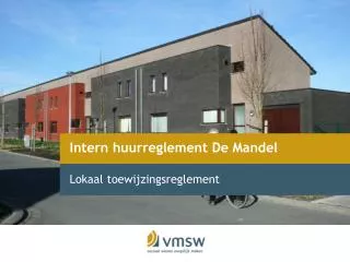 intern huurreglement de mandel