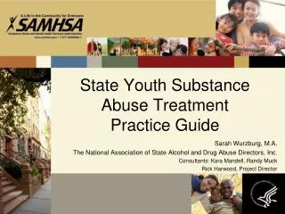 State Youth Substance Abuse Treatment Practice Guide