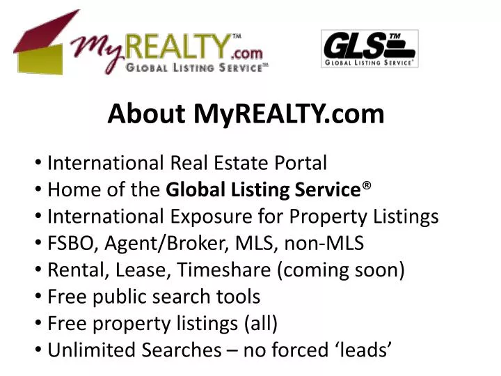 about myrealty com