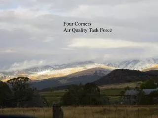 Four Corners Air Quality Task Force