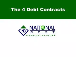 The 4 Debt Contracts