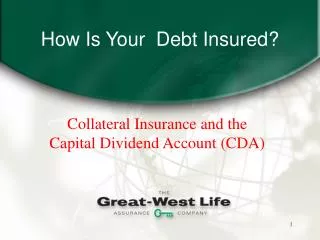 How Is Your Debt Insured?