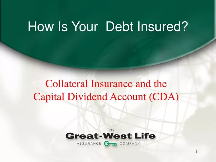 how is your debt insured