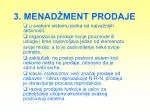 3. MENADŽMENT PRODAJE - slide 1