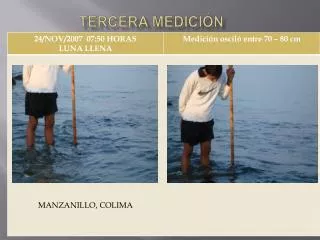 tercera medici n