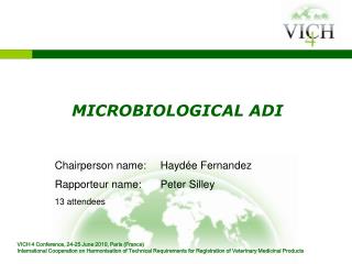 MICROBIOLOGICAL ADI