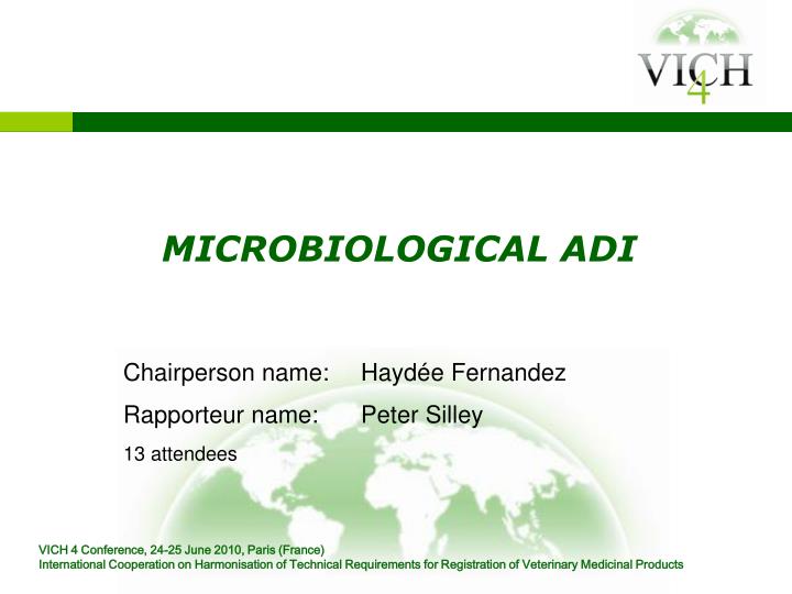 microbiological adi