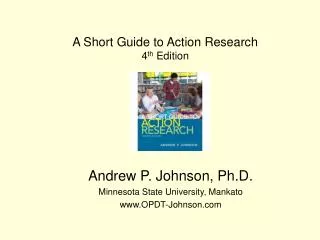 A Short Guide to Action Research 4 th Edition