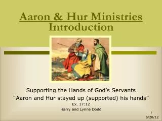 Aaron &amp; Hur Ministries