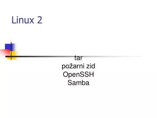 linux 2