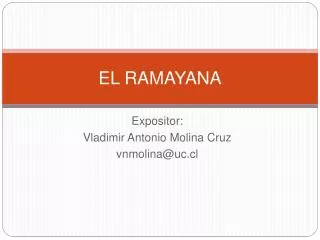 el ramayana