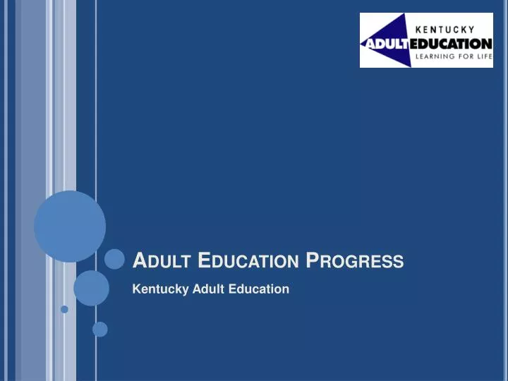 adult education progress