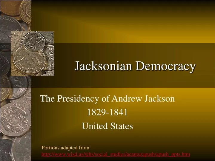 jacksonian democracy