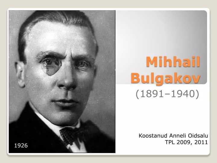 mihhail bulgakov