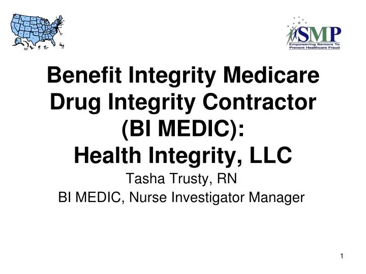 benefit integrity medicare drug integrity contractor bi medic health integrity llc