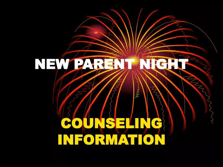 new parent night