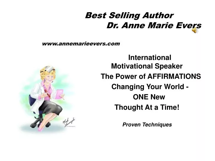 best selling author dr anne marie evers www annemarieevers com