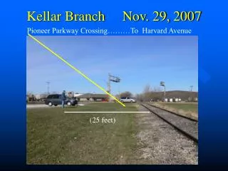 Kellar Branch Nov. 29, 2007