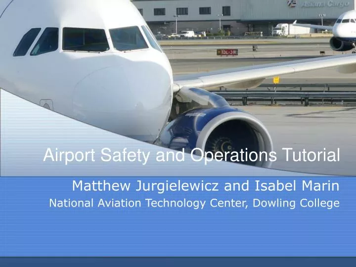 airport safety and operations tutorial