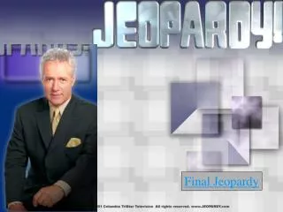 Final Jeopardy