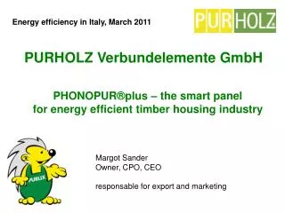 PURHOLZ Verbundelemente GmbH