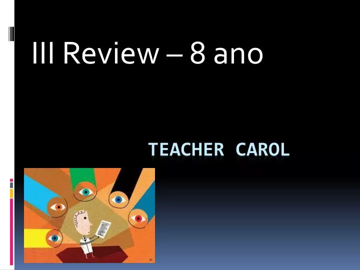 iii review 8 ano