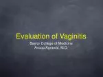 Evaluation of Vaginitis - slide 1